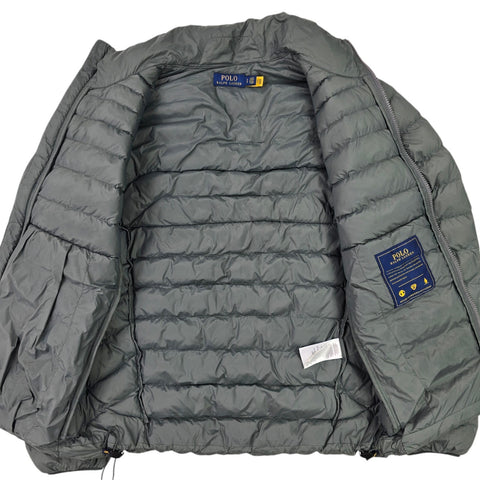 Polo Ralph Lauren Down Puffer Jacket Grey Men's Small
