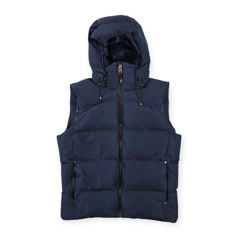 Polo Ralph Lauren Tyrol Ripstop Down Puffer Gilet Jacket Blue Men's Medium