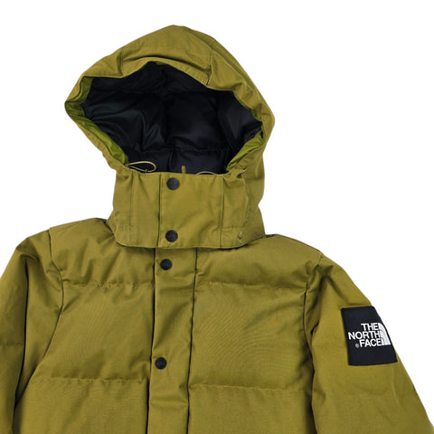 The North Face Box Canyon 550 Down Puffer Jacket Brown Men's Small