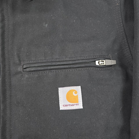 Carhartt Detroit Workwear Blanket Lined Jacket Black Men's Small