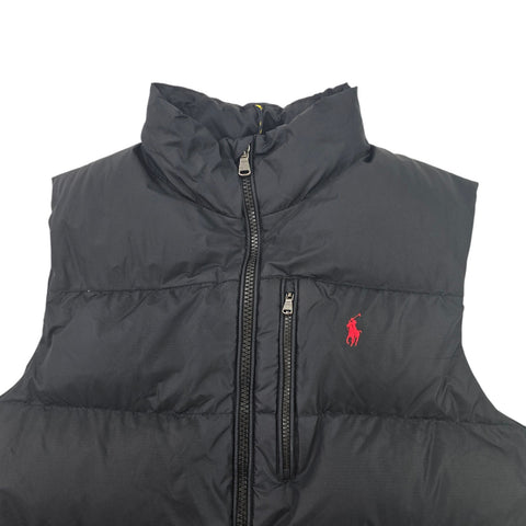 Polo Ralph Lauren El Cap Down Puffer Gilet Jacket Black Men's Large