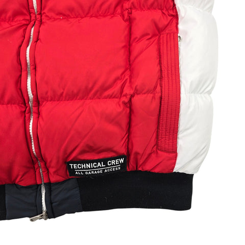 Polo Ralph Lauren Italia Racing Spellout 2011 Down Puffer Gilet Jacket Mens XL