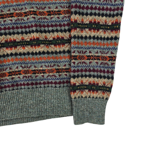 Polo Ralph Lauren Fair Isle Pattern Knitted Jumper Men's Small