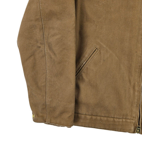 Carhartt WIP Detroit Blanket Lined Jacket Brown Men's Large