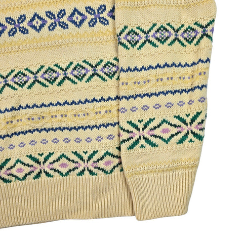 Polo Ralph Lauren Fair Isle Pattern Knitted Jumper Men's Large