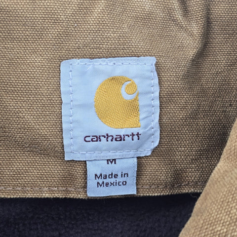 Carhartt Berwick Y2K Workwear Fleece Lined Jacket Brown Men's Medium