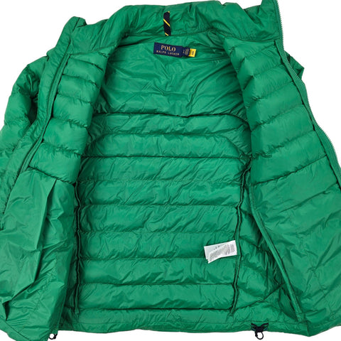 Polo Ralph Lauren Down Puffer Jacket Green Men's Small