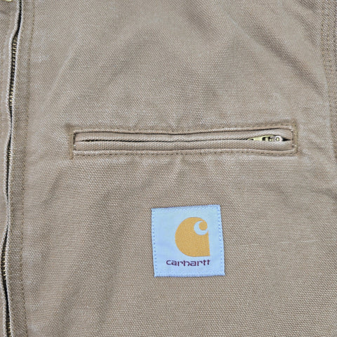 Carhartt WIP Detroit Mesh Lined Jacket Brown Men's Medium