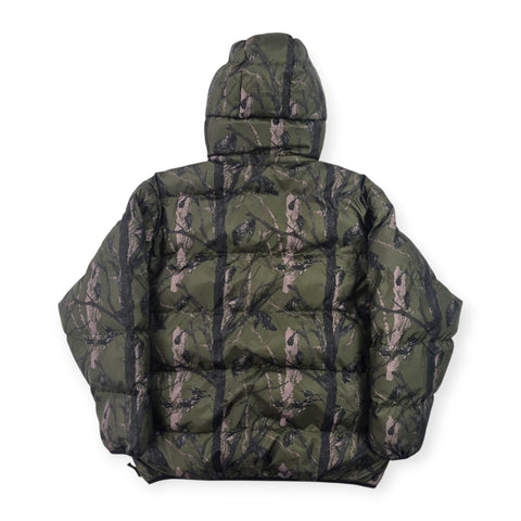 Carhartt WIP Jones 1/2 Zip Camouflage Puffer Jacket Men's Medium