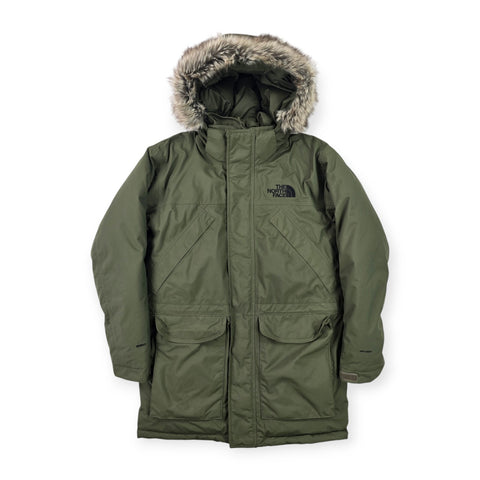 The North Face New Peak 550 Dryvent Down Puffer Jacket Green Men's Small