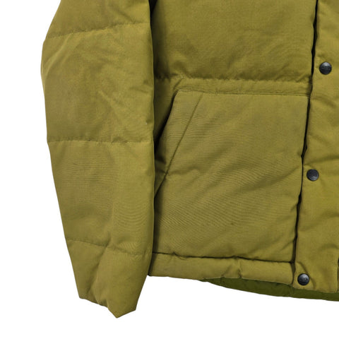 The North Face Box Canyon 550 Down Puffer Jacket Green Men's Medium