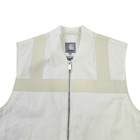 Carhartt WIP x Slam Jam 25 Years Gilet Vest Jacket White Men's Medium
