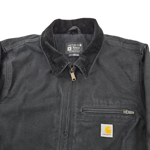 Carhartt Detroit Workwear Blanket Lined Jacket Black Men's Medium