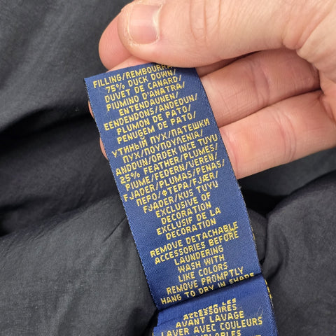 Polo Ralph Lauren Down Puffer Jacket Black Men's Medium