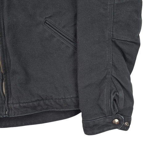 Carhartt Detroit Workwear Blanket Lined Jacket Black Men's Medium