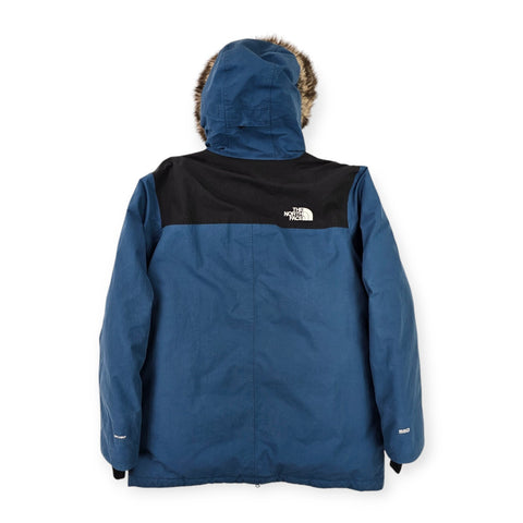 The North Face Tower Peak 550 Dryvent Down Puffer Jacket Blue Men's Large