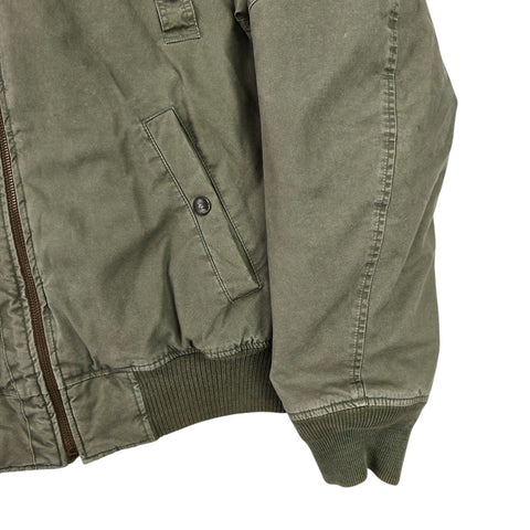 Polo Ralph Lauren B-15 Military Down Bomber Jacket Green Men's Medium