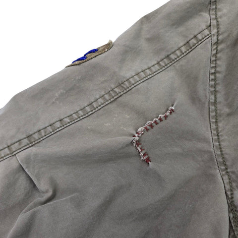 Polo Ralph Lauren Military Patch Field Jacket Green Men's Small