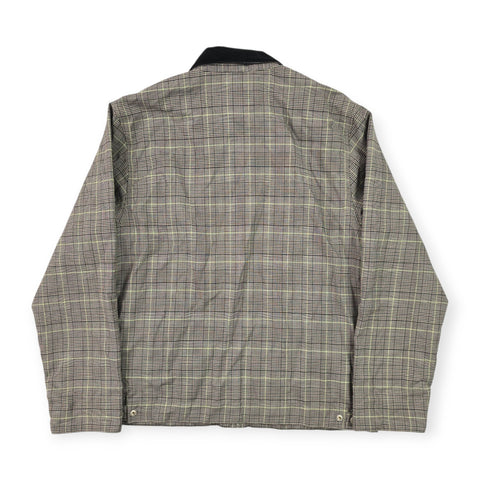 Carhartt WIP Detroit Checkered Jacket Grey Men's Medium