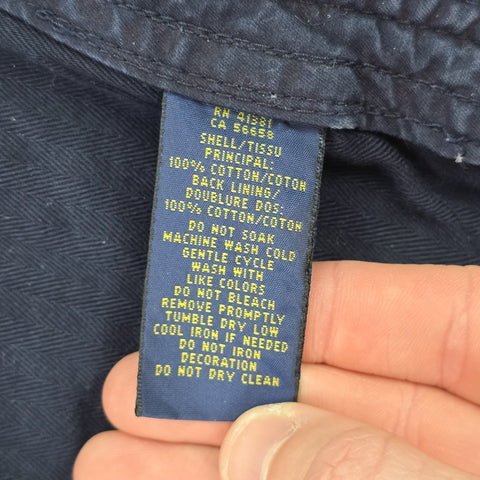 Polo Ralph Lauren Y2K Hunting Chore Jacket Blue Men's Medium