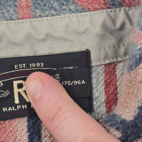 RRL Ralph Lauren Southwestern Navajo Aztec Overshirt Men's Medium