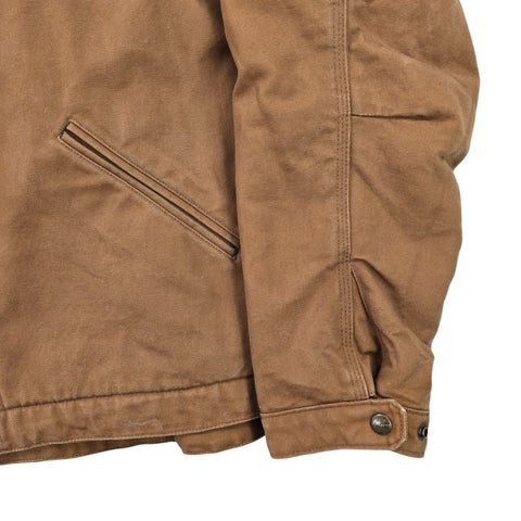 Carhartt Detroit Workwear Blanket Lined Jacket Brown Men's XXL
