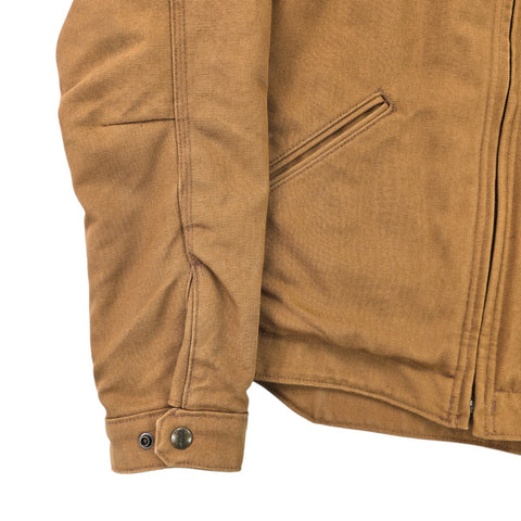 Carhartt Detroit Y2K Workwear Blanket Lined Jacket Brown Men's Small