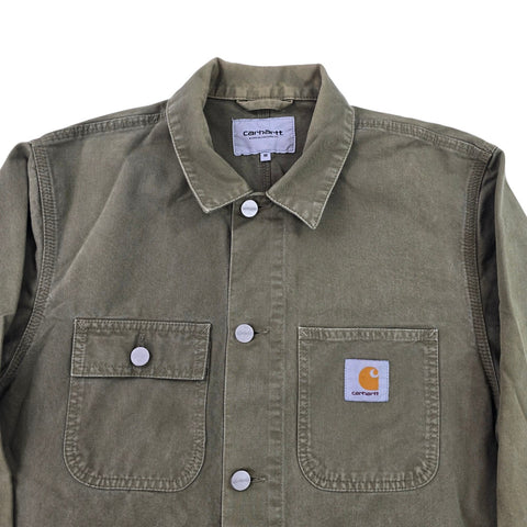 Carhartt WIP Michigan Chore Jacket Grey Men's Small