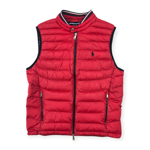 Polo Ralph Lauren Down Puffer Gilet Jacket Red Men's Small