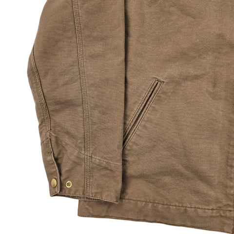 Carhartt WIP Detroit Mesh Lined Jacket Brown Men's XL