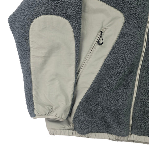 Carhartt WIP Rare Hillock Fleece Jacket Grey Men's Large