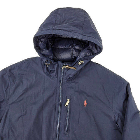 Polo Ralph Lauren Down Puffer Jacket Blue Men's Large