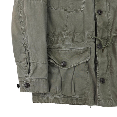 Polo Ralph Lauren Military Patch Field Jacket Green Men's Medium