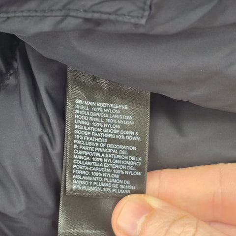 The North Face Pinnacle Project Manchester 700 Nuptse. Jacket Black Men's Small