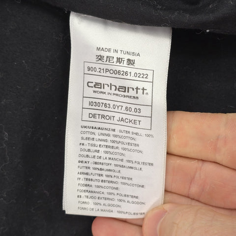 Carhartt WIP Detroit Bandana Pattern Jacket Brown Men's Medium