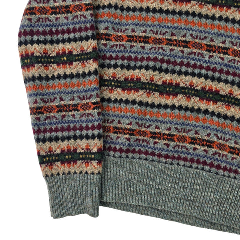 Polo Ralph Lauren Fair Isle Pattern Knitted Jumper Men's Small