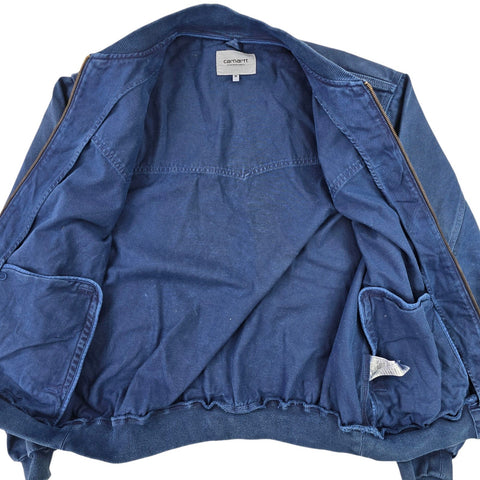 Carhartt WIP OG Santa Fe Bomber Jacket Blue Men's Medium