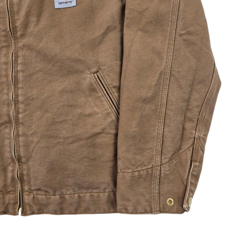 Carhartt WIP Detroit Mesh Lined Jacket Brown Men's Medium