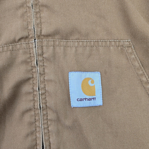 Carhartt WIP Active Bomber Jacket Hooded Brown Men's Large