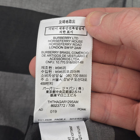 Burberry Somerton Nova Check Long Sleeve Shirt Men's Medium