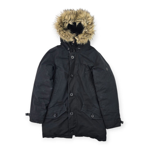 Polo Ralph Lauren Performance Parka Down Puffer Jacket Black Men's Medium