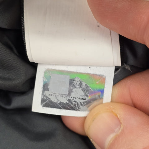 The North Face El Norte Dryvent Down Puffer Jacket Grey Men's Large