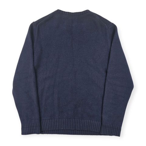 Polo Ralph Lauren Bear Knitted Jumper Blue Men's XL
