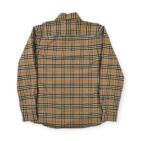 Burberry Simpson Nova Check Long Sleeve Shirt Men's Small