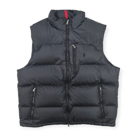 Polo Ralph Lauren Gorham Down Puffer Gilet Jacket Black Men's XXL