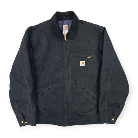 Carhartt Detroit Y2K Workwear Blanket Lined Jacket Black Men's XL