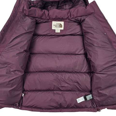 The North Face Box Canyon 550 Down Puffer Jacket Purple Men's Medium