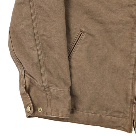 Carhartt WIP Detroit Mesh Lined Jacket Brown Men's Medium