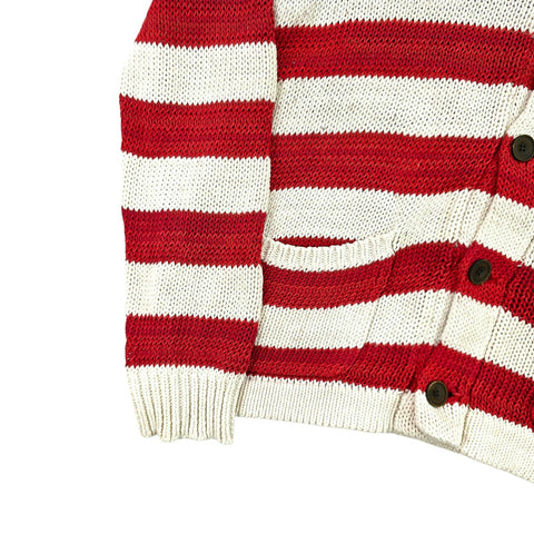 Polo Ralph Lauren USA Flag Shawl Knitted Cardigan Men's Medium