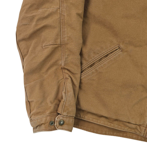 Carhartt Detroit Y2K Workwear Blanket Lined Jacket Brown Men's XXL